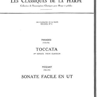 RENIE Henriette : Classiques de la Harpe 4