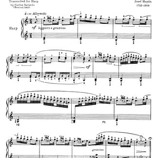 SALZEDO Carlos : Variations on a Theme of Haydn