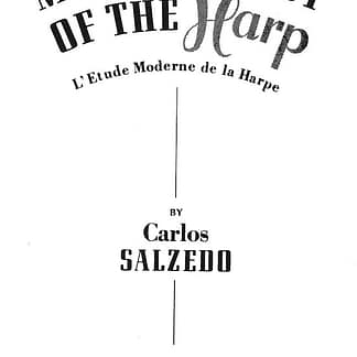 SALZEDO Carlos : Modern Study of the Harp