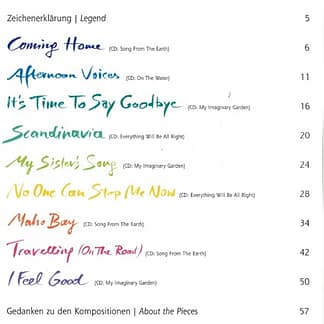 STADLER Monika : Coming Home (Compositions for Pedal Harp)