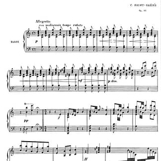 SAINT-SAENS Camille: Fantaisie Op 95 DF4661