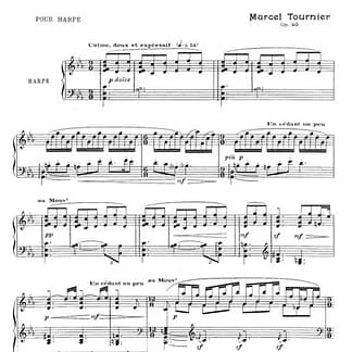 TOURNIER Marcel : Berceuse Russe