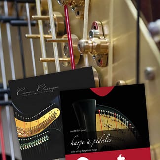 Cordes pour harpe à pédales