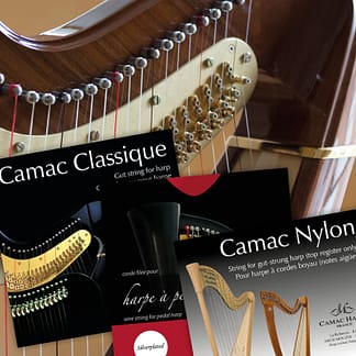 String sets for pedal harp