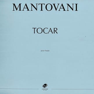MANTOVANI Bruno: Tocar für Harfe