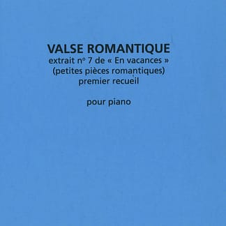 DE SEVERAT Déodat : Valse romantique