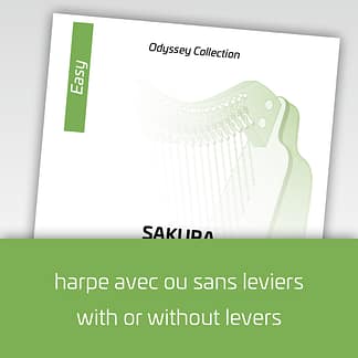 Odyssey-Collection für Harfen mit oder ohne Haken, mittlere Schwierigkeitsstufe