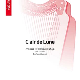 DEBUSSY C.: Clair de lune, Bearbeitung von Saori Mouri