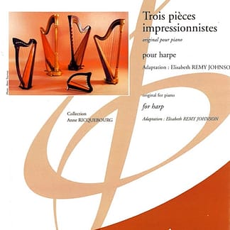 BONIS Mel: Trois pièces impressionistes, Bearbeitung von Elisabeth REMY JOHNSON