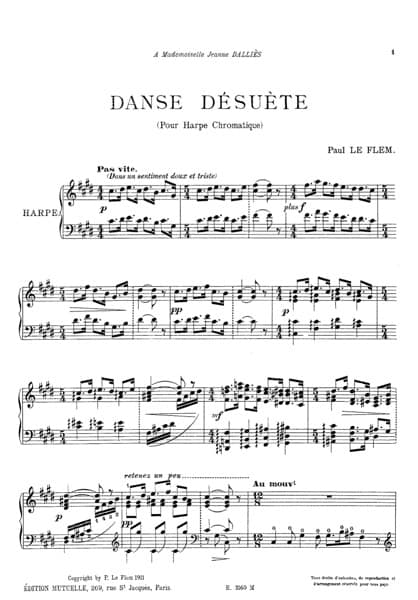 LE FLEM Paul : Danse Desuete (PH)