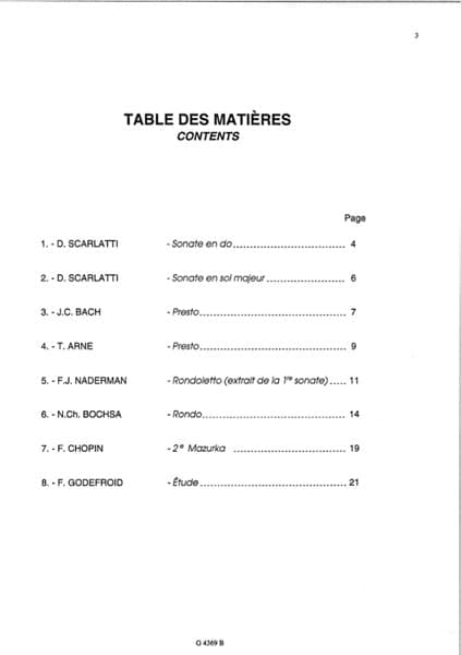 BOUCHAUD Dominig : Pieces Classiques volume 5