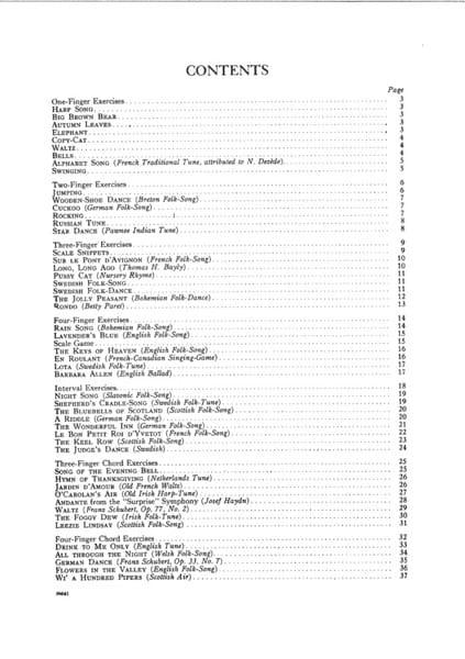 PARET BETTY : First harp Book (HH)