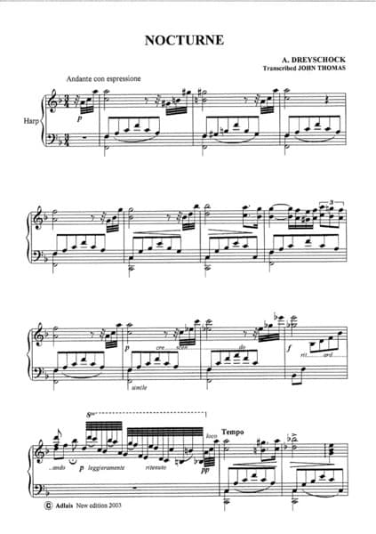 DRESCHOCK A. : Nocturne / Thomas