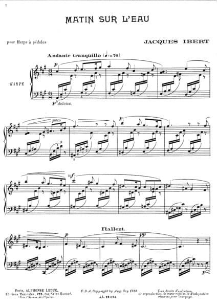 IBERT Jacques : 6 Pieces (in derselben Sammlung)