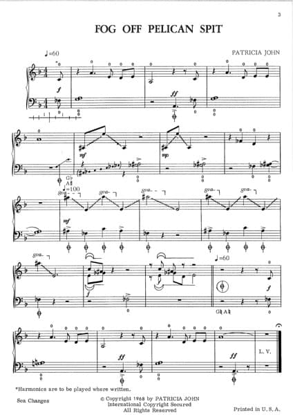 JOHN Patricia : Sea Changes, Suite of 3 pieces