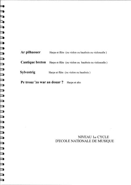 LARC'HANTEC Mariannig : Harpe + Vol 1 HC - 1e Cycle