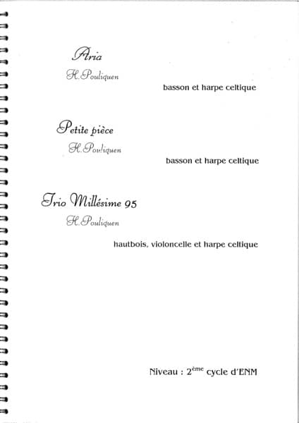 LARC'HANTEC M : Harpe + Vol 3 HC