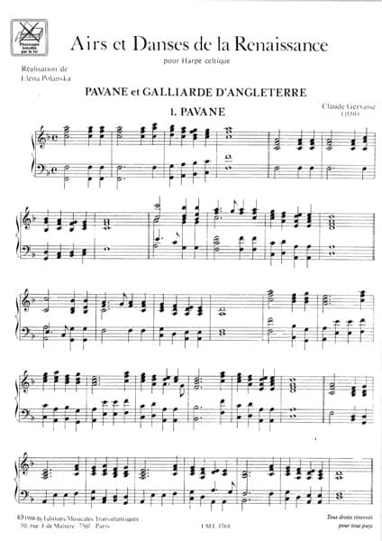 POLONSKA Elena : Airs and Dances of the Renaissance LH TR1768