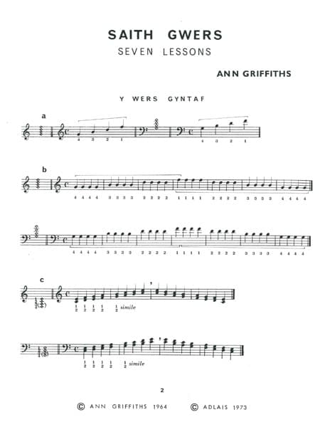 GRIFFITHS Ann : 7 Lektionen für Anfänger