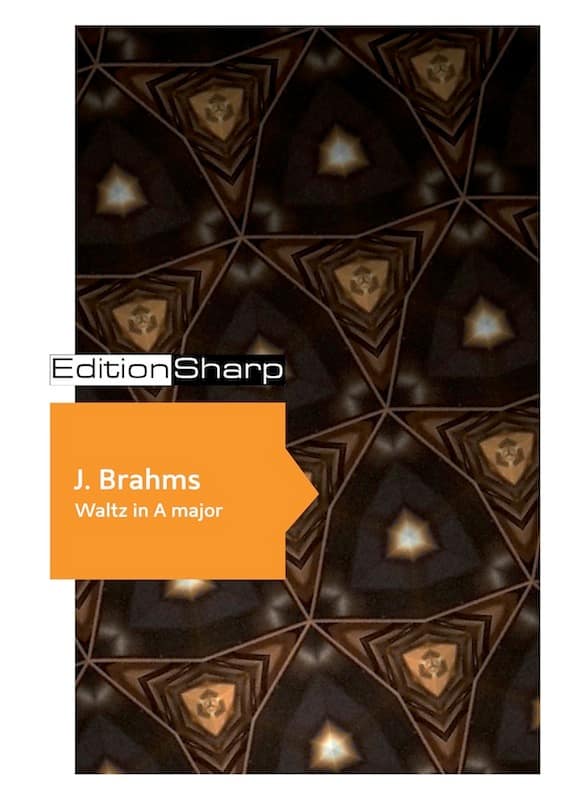 BRAHMS J. : Waltzer in A-Dur Op. 39, n°15 - Arr. STUDER Claudia
