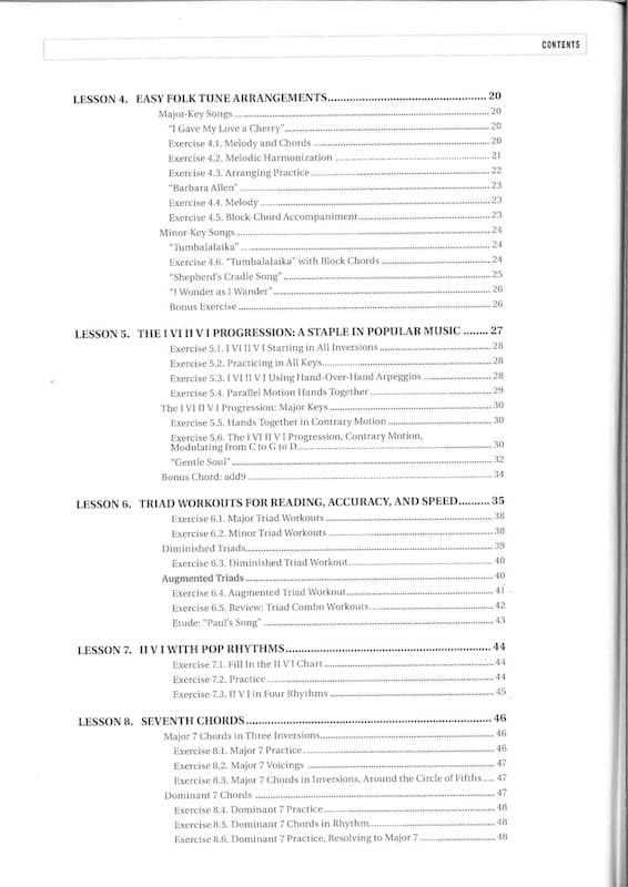 POMERANZ Felice : Berklee Harp - Jazz harp method for Pedal or Lever Harpists - Image 3