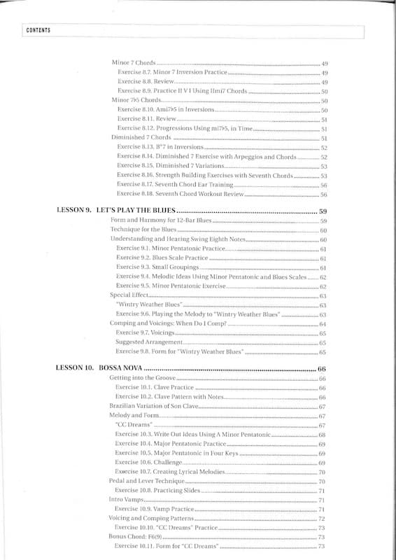 POMERANZ Felice : Berklee Harp - Jazz harp method for Pedal or Lever Harpists - Image 4