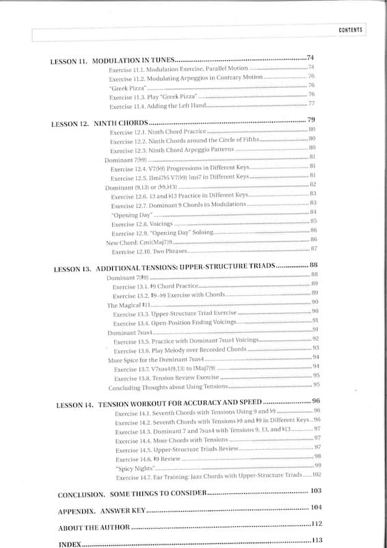 POMERANZ Felice : Berklee Harp - Jazz harp method for Pedal or Lever Harpists - Image 5