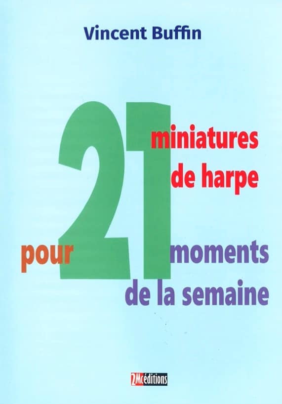 BUFFIN Vincent: 21 miniatures for harp