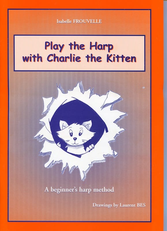 FROUVELLE Isabelle : Play the harp with Charlie the kitten (Englisch)