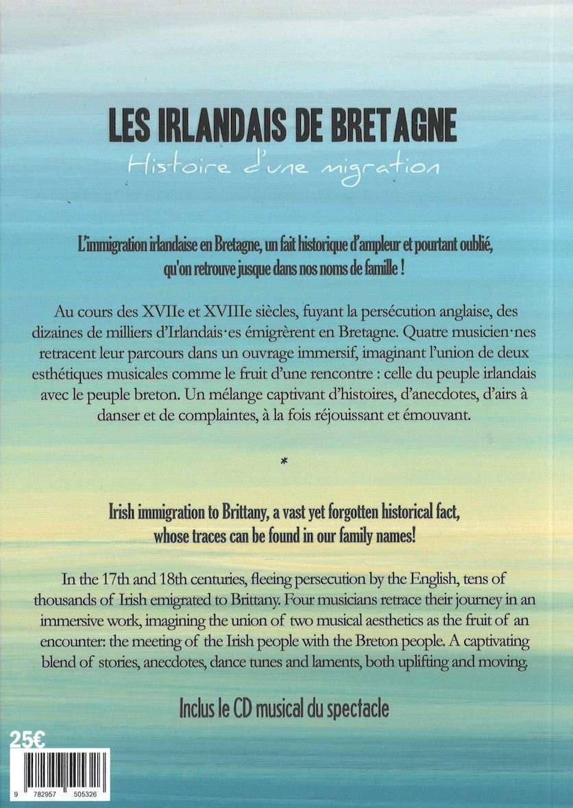 LE PENNEC Kevin : Les irlandais de Bretagne, histoire d'une migration (Livre-CD) - Image 2