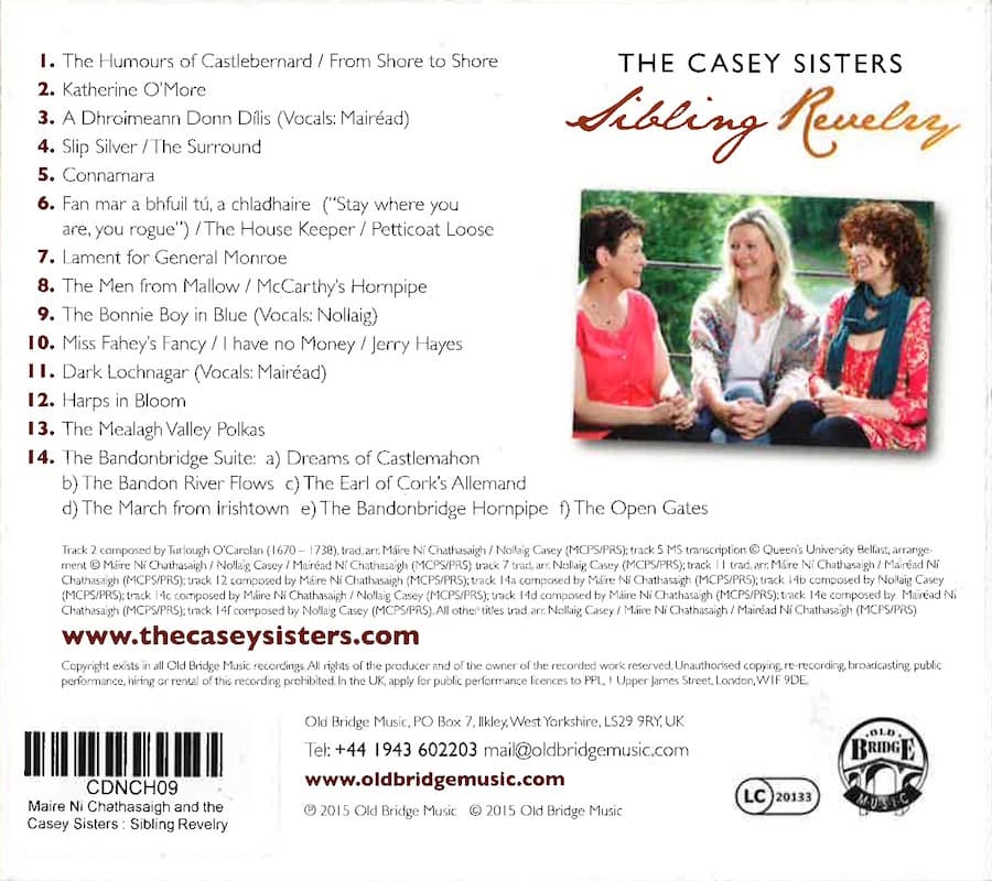 Maire Ni Chathasaigh and the Casey Sisters : Sibling Revelry – Bild 2