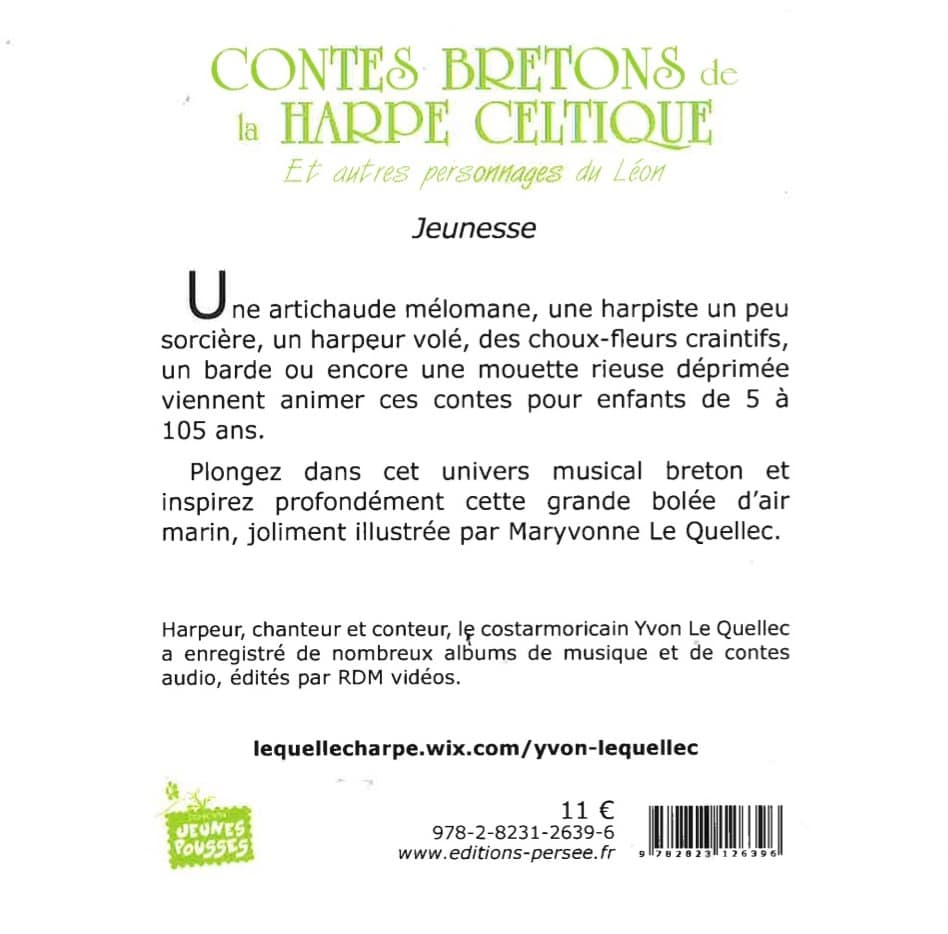 LE QUELLEC Yvon: Contes bretons de la harpe celtique